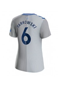 Everton James Tarkowski #6 Jalkapallovaatteet Naisten Kolmaspaita 2023-24 Lyhythihainen